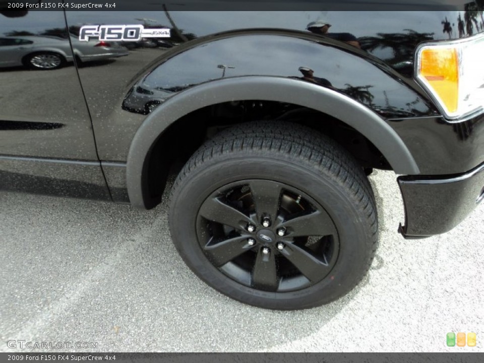 2009 Ford F150 FX4 SuperCrew 4x4 Wheel and Tire Photo #73488788