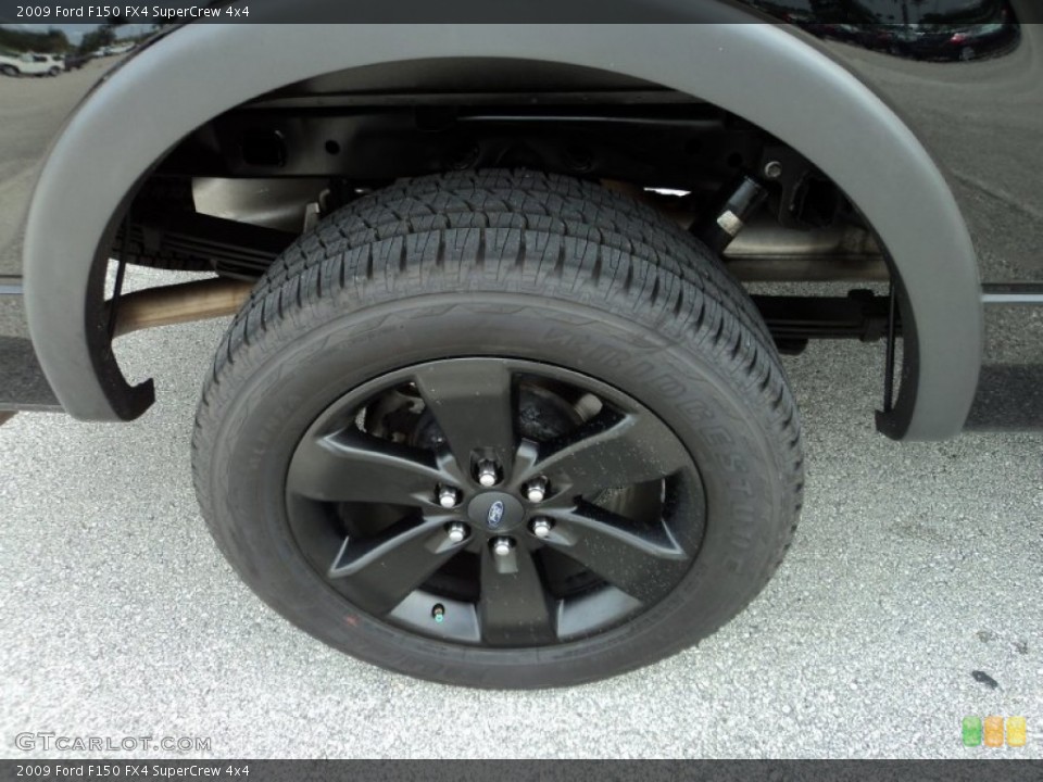 2009 Ford F150 FX4 SuperCrew 4x4 Wheel and Tire Photo #73488815