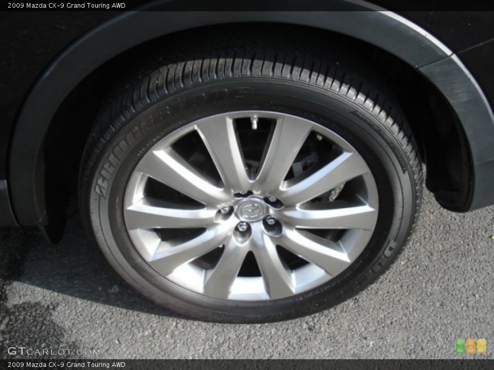 2009 Mazda CX-9 Grand Touring AWD Wheel and Tire Photo #73493294