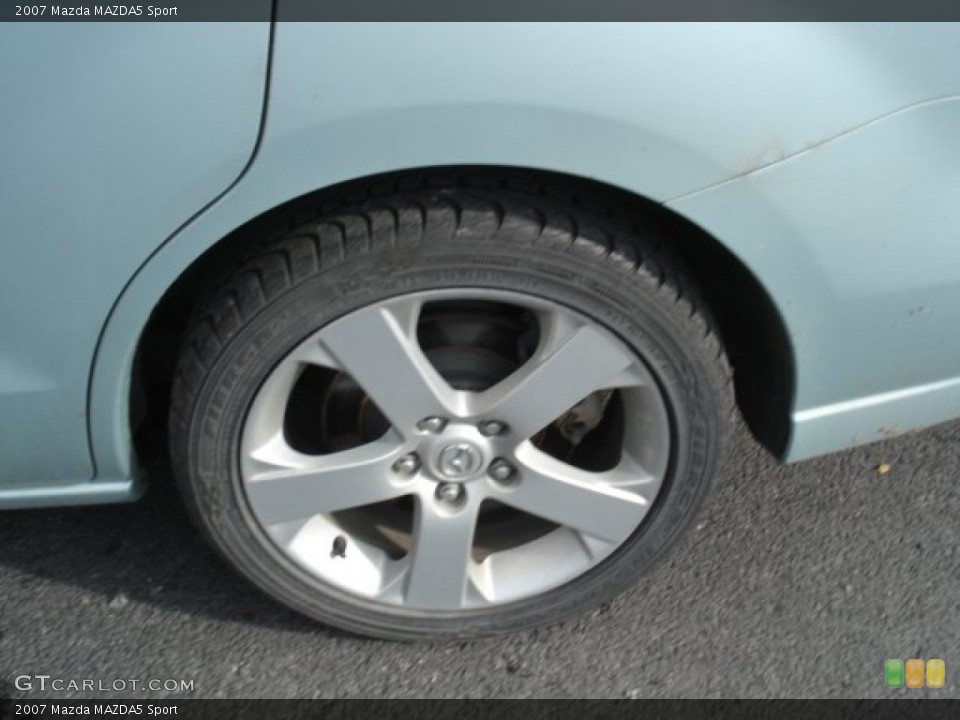 2007 Mazda MAZDA5 Sport Wheel and Tire Photo #73493855