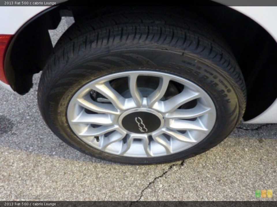 2013 Fiat 500 c cabrio Lounge Wheel and Tire Photo #73496282