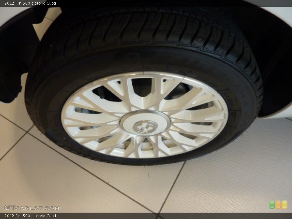 2012 Fiat 500 c cabrio Gucci Wheel and Tire Photo #73500764