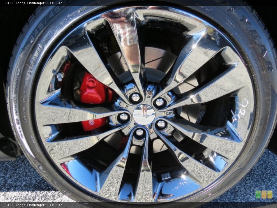 2013 Dodge Challenger SRT8 392 Wheel and Tire Photo #73503686