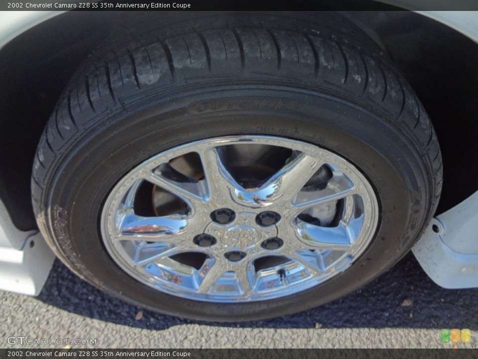 2002 Chevrolet Camaro Z28 SS 35th Anniversary Edition Coupe Wheel and Tire Photo #73506087