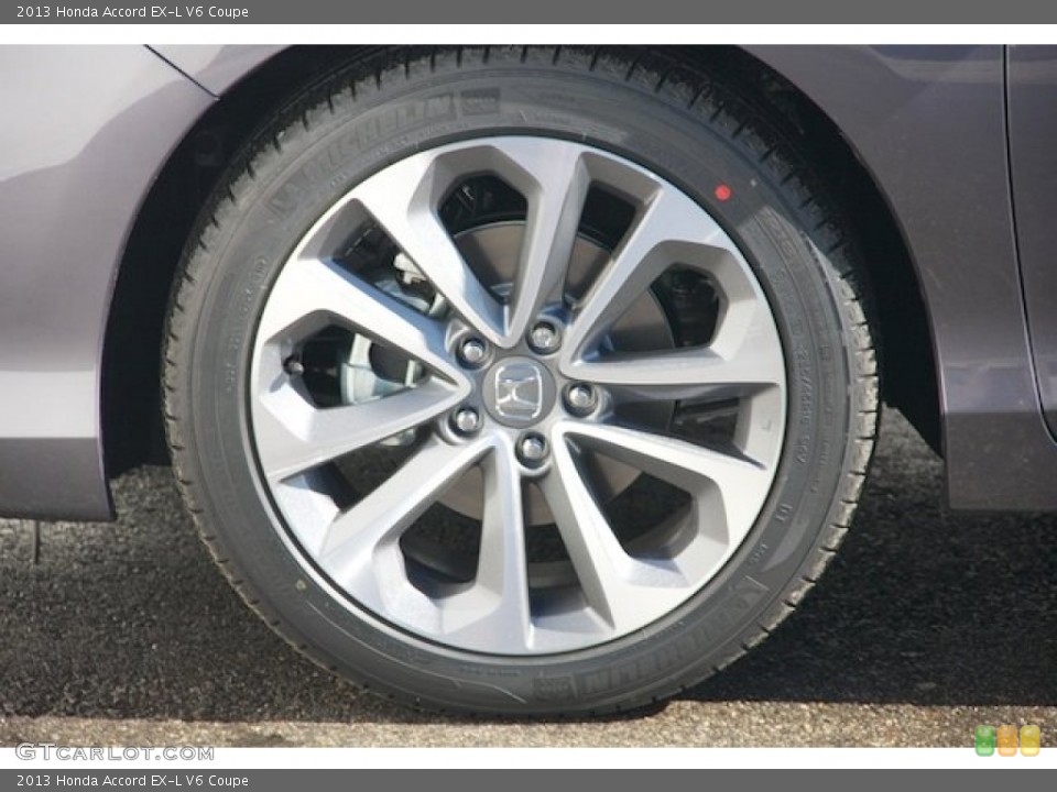 2013 Honda Accord EX-L V6 Coupe Wheel and Tire Photo #73510560