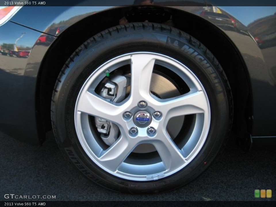 2013 Volvo S60 T5 AWD Wheel and Tire Photo #73512900