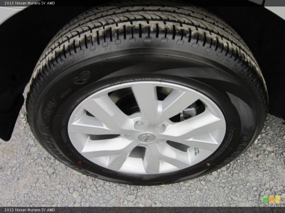 2013 Nissan Murano SV AWD Wheel and Tire Photo #73515792