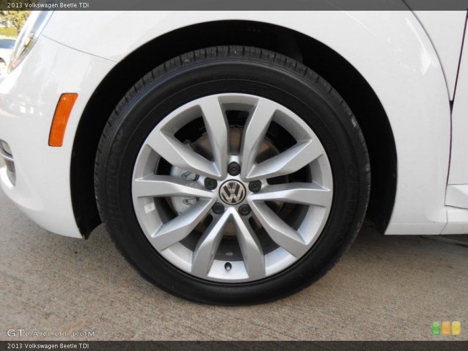 2013 Volkswagen Beetle TDI Wheel and Tire Photo #73520187