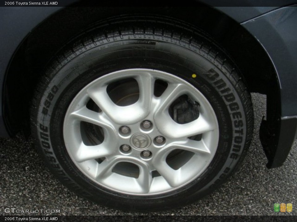 2006 Toyota Sienna XLE AWD Wheel and Tire Photo #73523652
