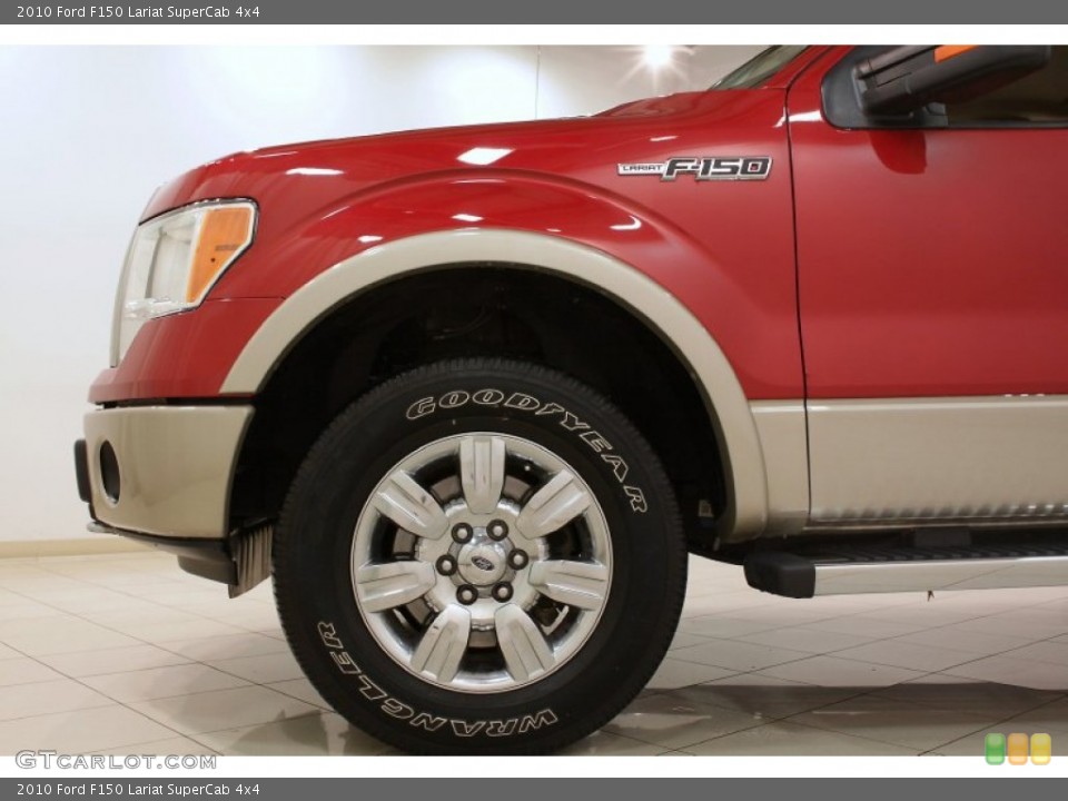 2010 Ford F150 Lariat SuperCab 4x4 Wheel and Tire Photo #73532747