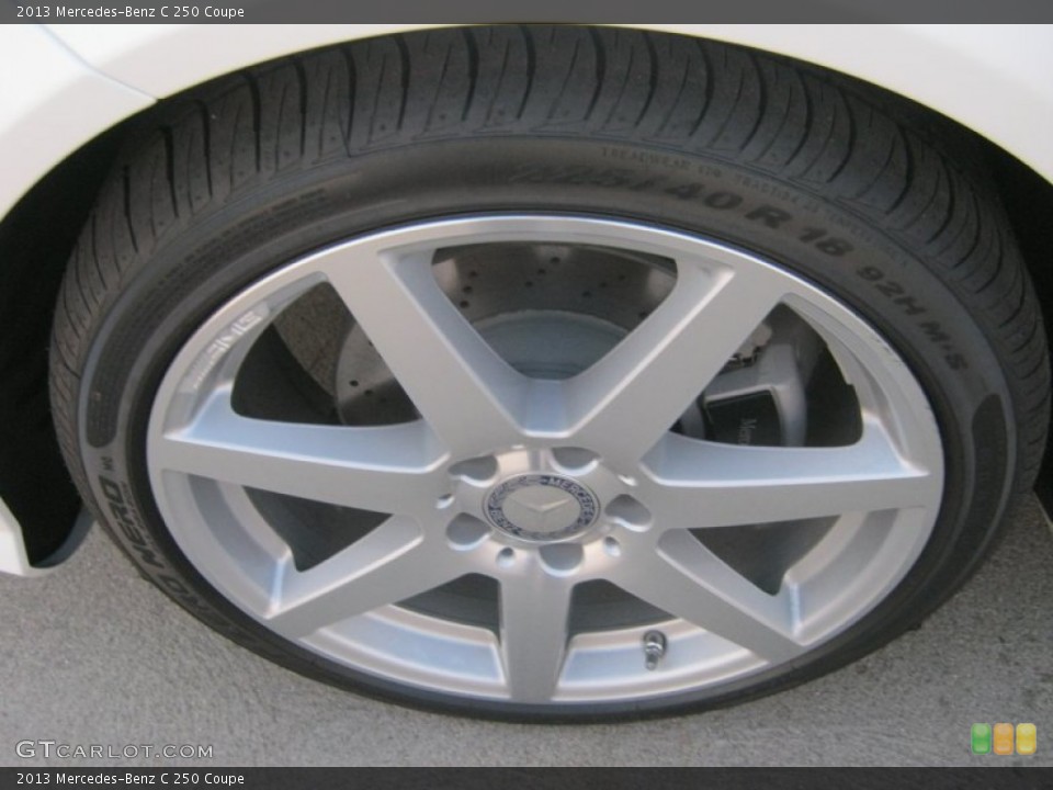 2013 Mercedes-Benz C 250 Coupe Wheel and Tire Photo #73540064