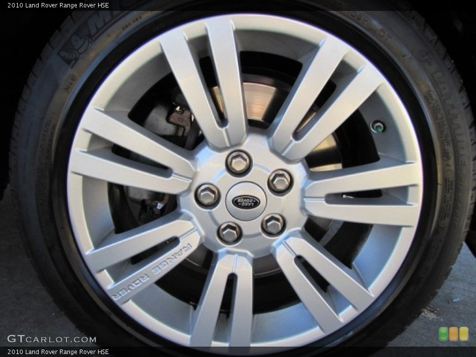 2010 Land Rover Range Rover HSE Wheel and Tire Photo #73545504