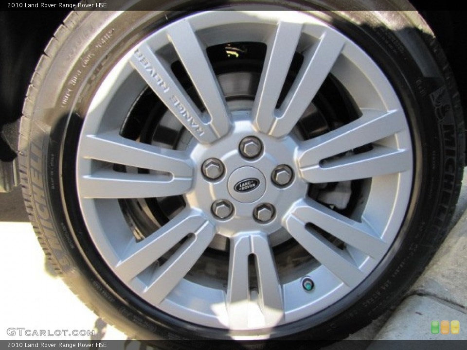 2010 Land Rover Range Rover HSE Wheel and Tire Photo #73545554