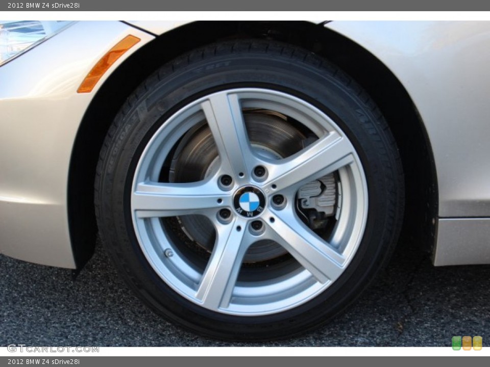 2012 BMW Z4 sDrive28i Wheel and Tire Photo #73547645