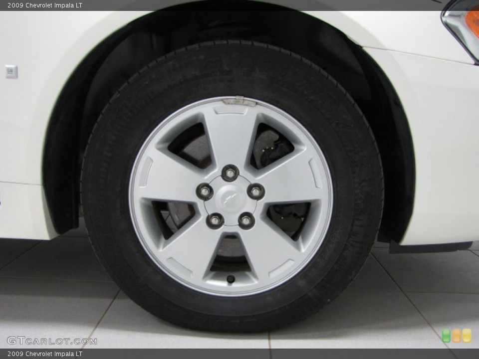 2009 Chevrolet Impala LT Wheel and Tire Photo #73549502