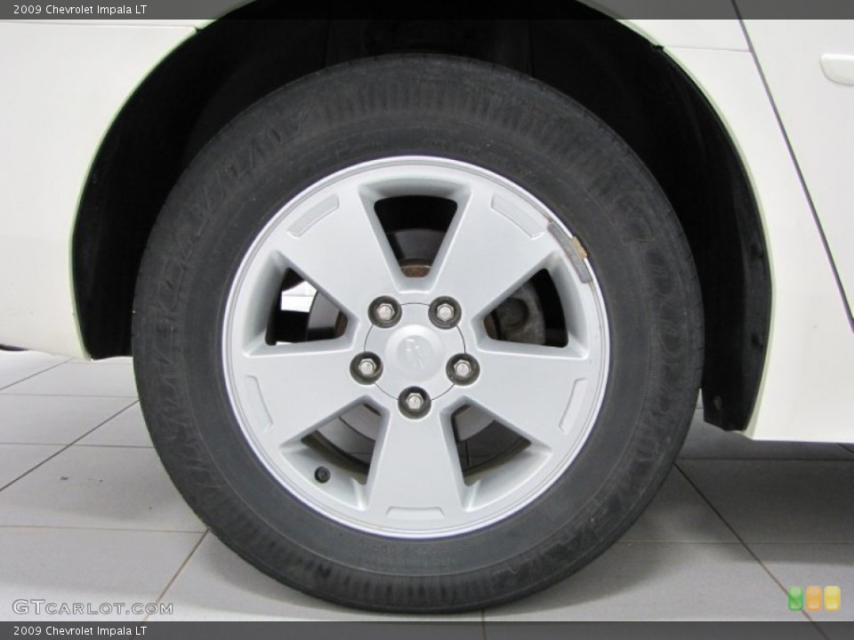 2009 Chevrolet Impala LT Wheel and Tire Photo #73549517