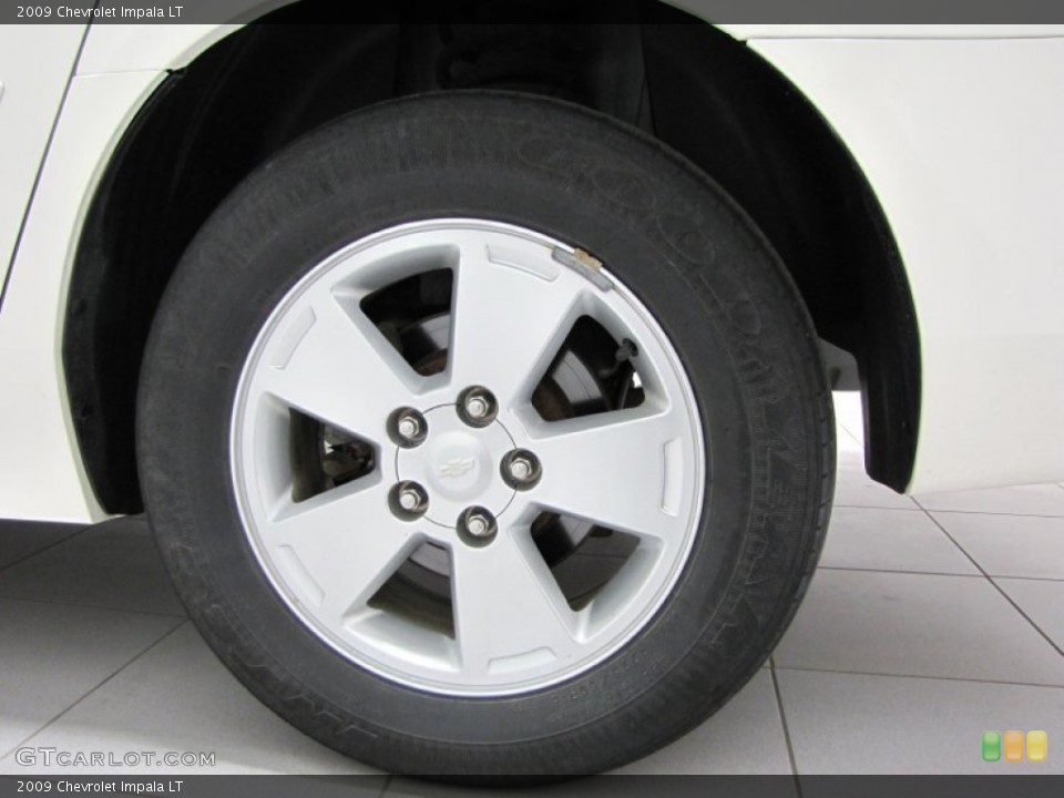 2009 Chevrolet Impala LT Wheel and Tire Photo #73549535