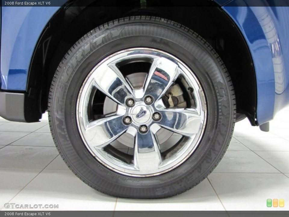 2008 Ford Escape XLT V6 Wheel and Tire Photo #73550039