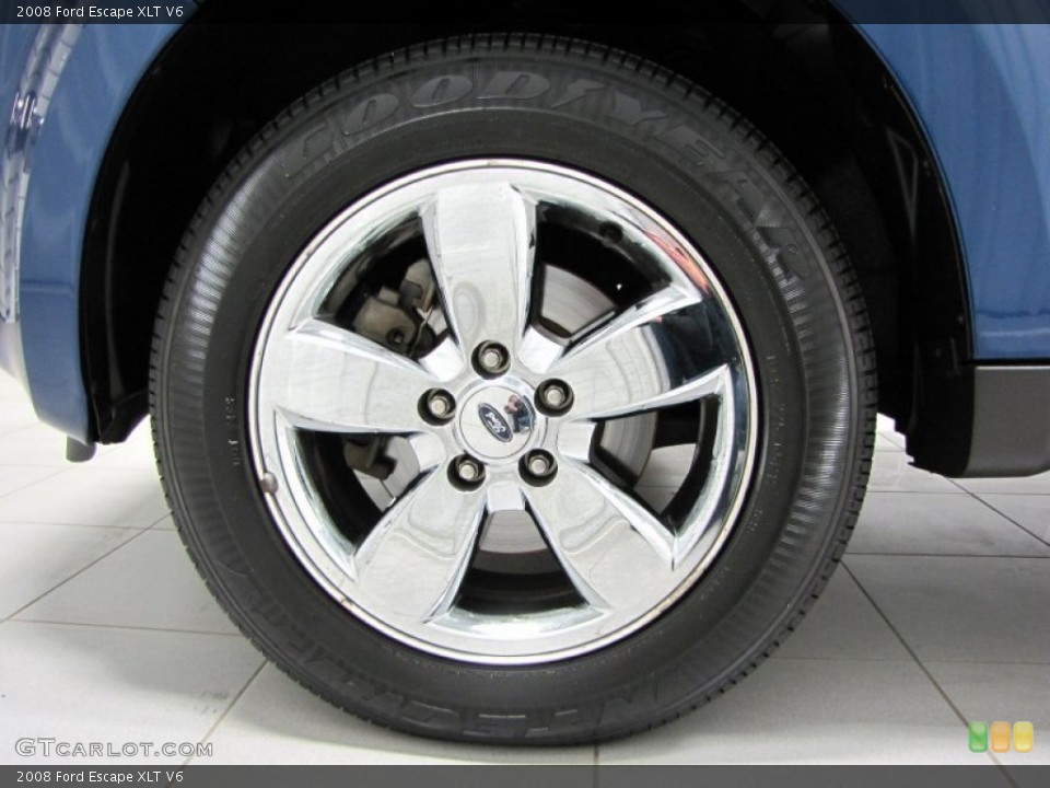 2008 Ford Escape XLT V6 Wheel and Tire Photo #73550108