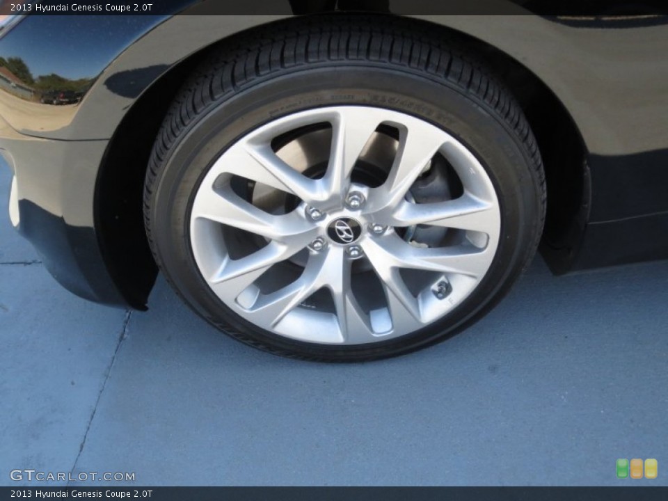 2013 Hyundai Genesis Coupe 2.0T Wheel and Tire Photo #73550354