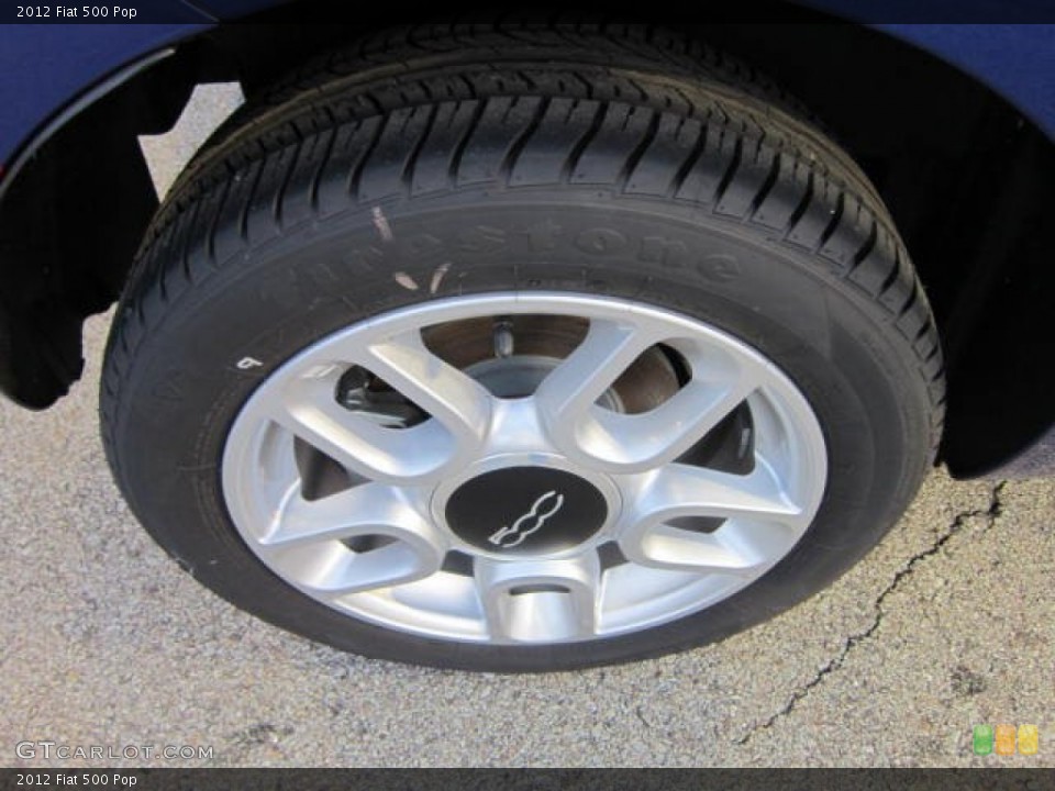 2012 Fiat 500 Pop Wheel and Tire Photo #73553306