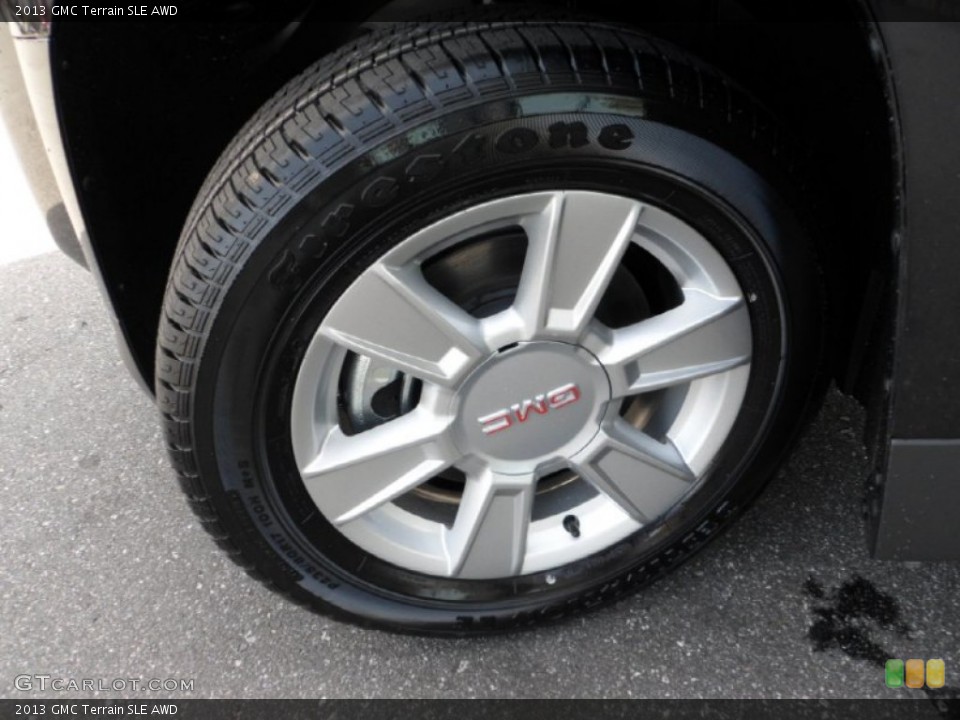 2013 GMC Terrain SLE AWD Wheel and Tire Photo #73559340