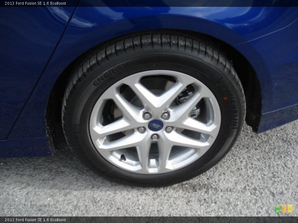 2013 Ford Fusion SE 1.6 EcoBoost Wheel and Tire Photo #73560890