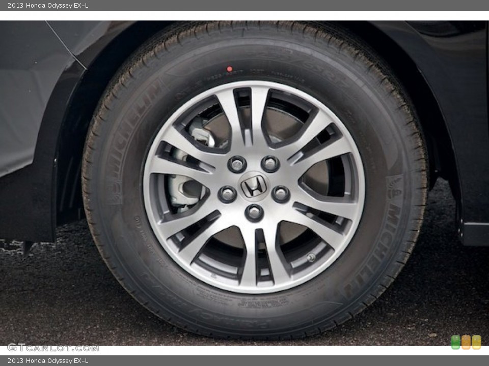 2013 Honda Odyssey EX-L Wheel and Tire Photo #73562447