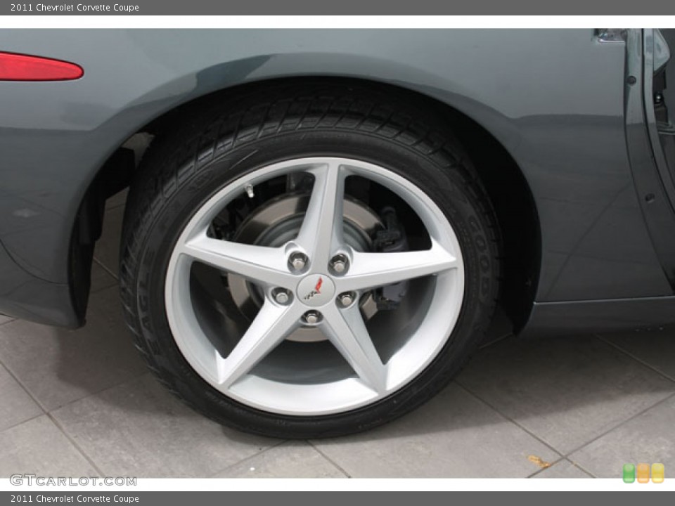 2011 Chevrolet Corvette Coupe Wheel and Tire Photo #73566020