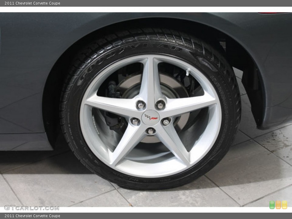 2011 Chevrolet Corvette Coupe Wheel and Tire Photo #73566059