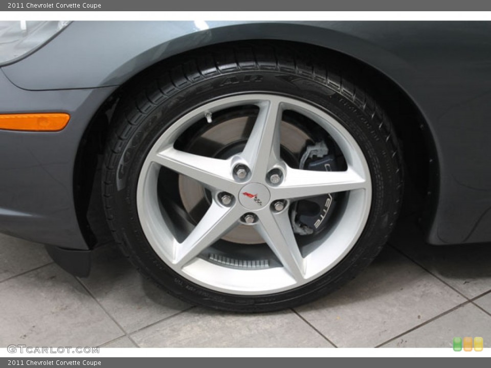 2011 Chevrolet Corvette Coupe Wheel and Tire Photo #73566085