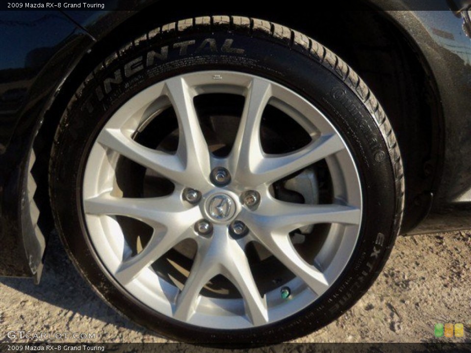 2009 Mazda RX-8 Grand Touring Wheel and Tire Photo #73567334