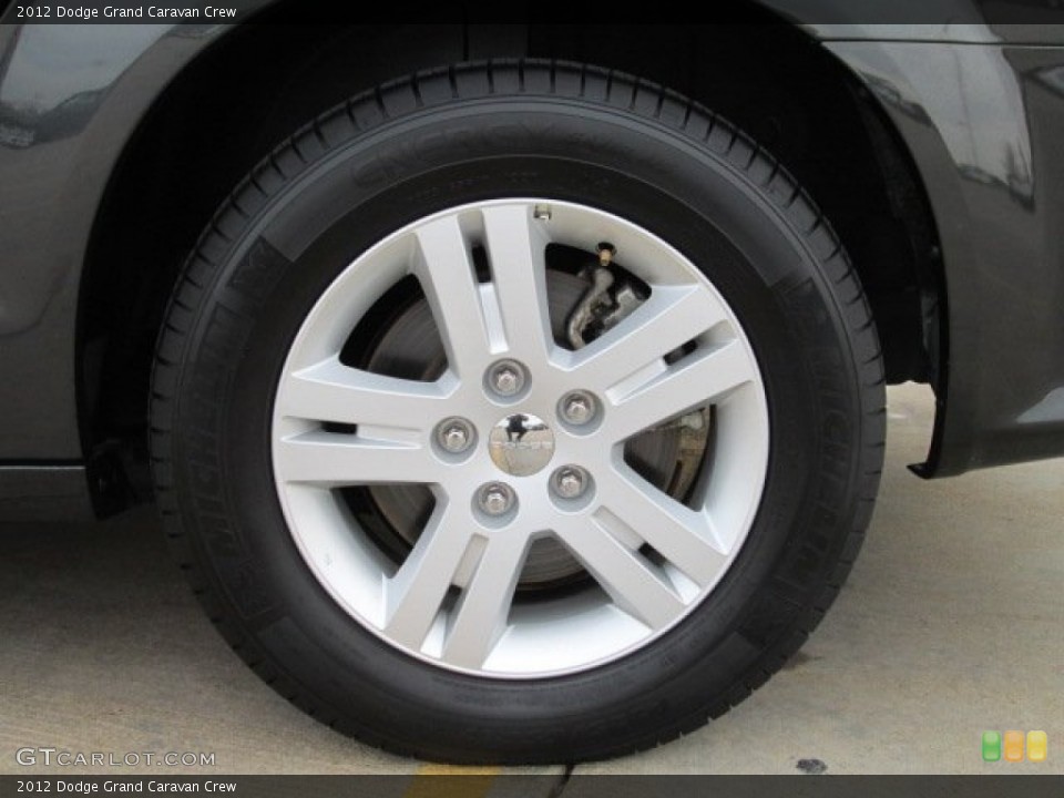 2012 Dodge Grand Caravan Crew Wheel and Tire Photo #73568083