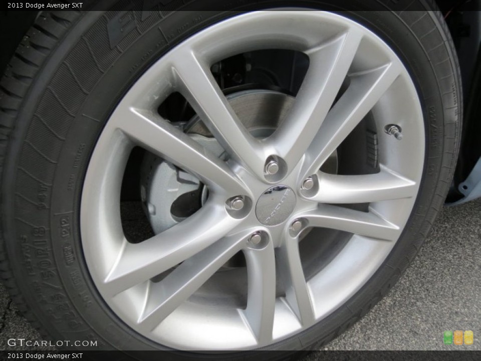 2013 Dodge Avenger SXT Wheel and Tire Photo #73571684
