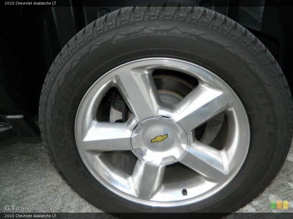 2010 Chevrolet Avalanche LT Wheel and Tire Photo #73572711