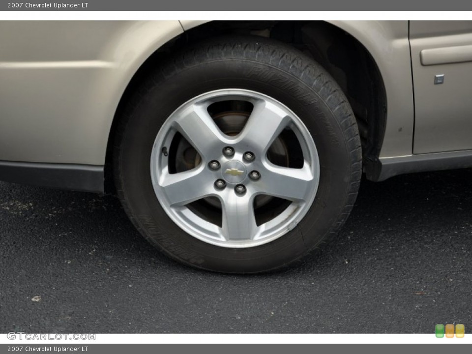2007 Chevrolet Uplander LT Wheel and Tire Photo #73574363