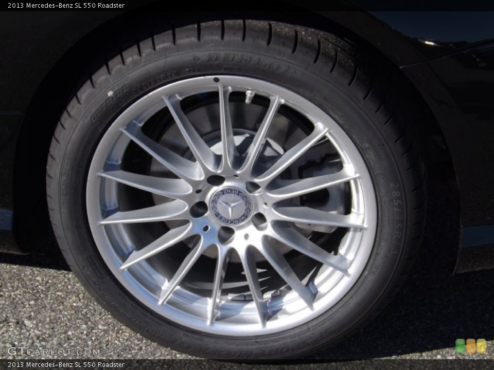 2013 Mercedes-Benz SL 550 Roadster Wheel and Tire Photo #73575080