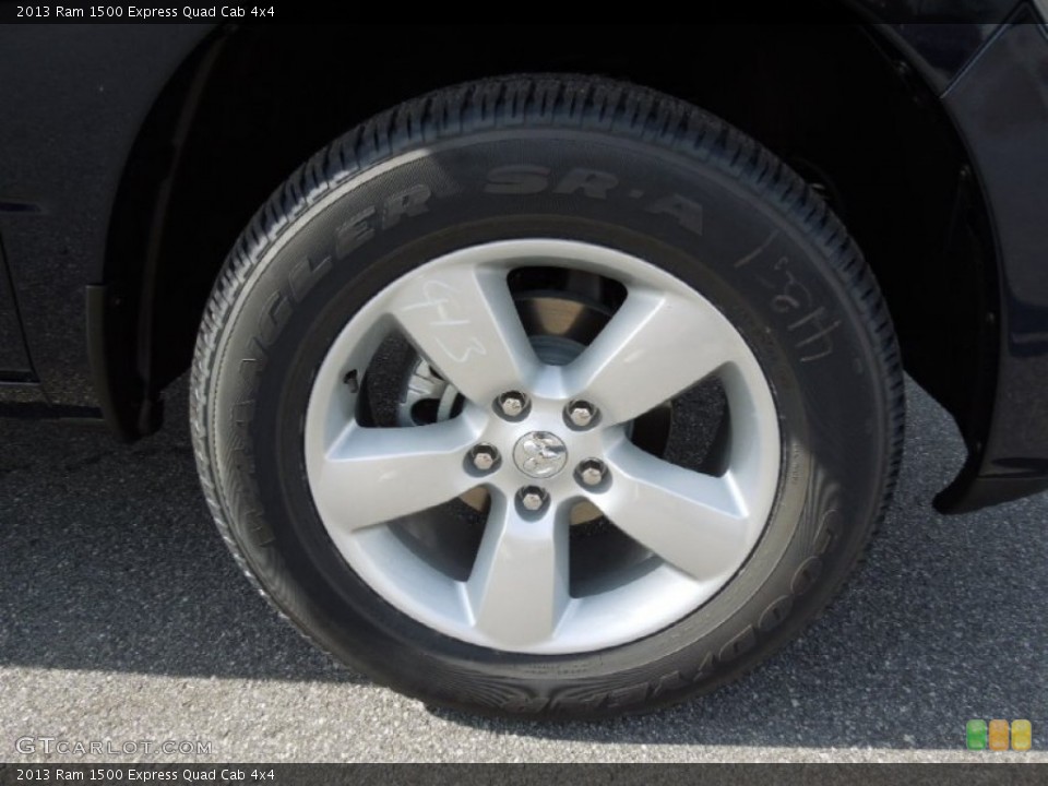 2013 Ram 1500 Express Quad Cab 4x4 Wheel and Tire Photo #73576709