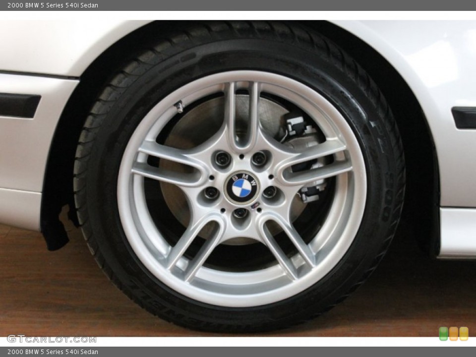 2000 BMW 5 Series 540i Sedan Wheel and Tire Photo #73592181