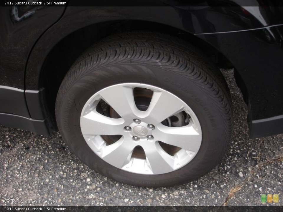 2012 Subaru Outback 2.5i Premium Wheel and Tire Photo #73596097