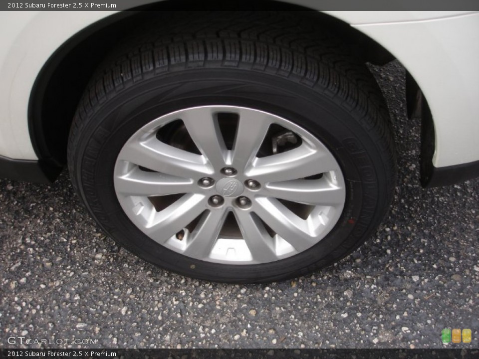 2012 Subaru Forester 2.5 X Premium Wheel and Tire Photo #73596449