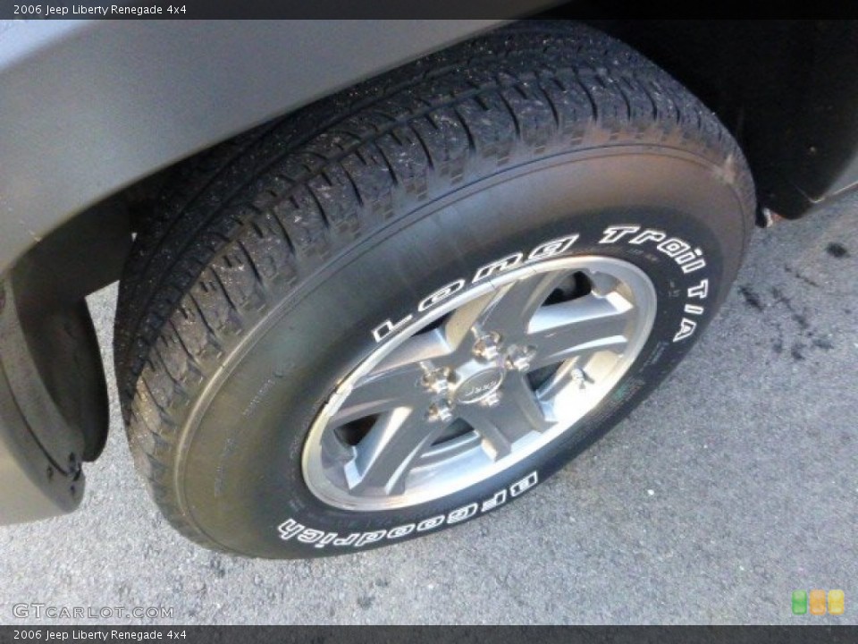 2006 Jeep Liberty Renegade 4x4 Wheel and Tire Photo #73599599