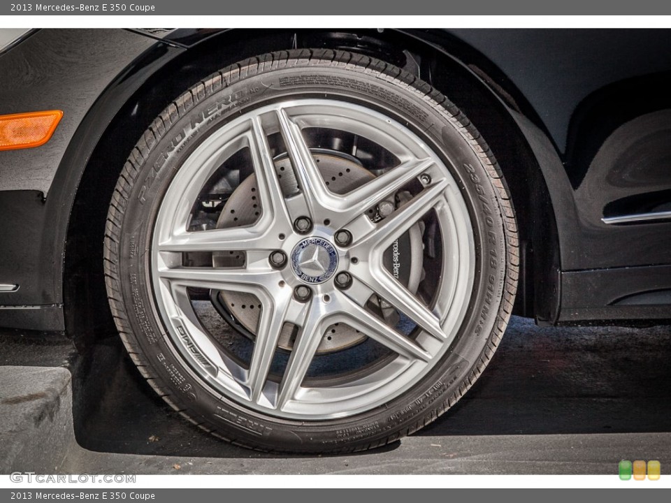 2013 Mercedes-Benz E 350 Coupe Wheel and Tire Photo #73602812