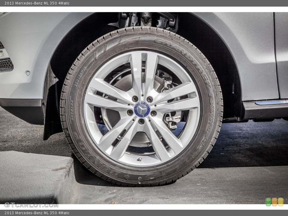 2013 Mercedes-Benz ML 350 4Matic Wheel and Tire Photo #73604669