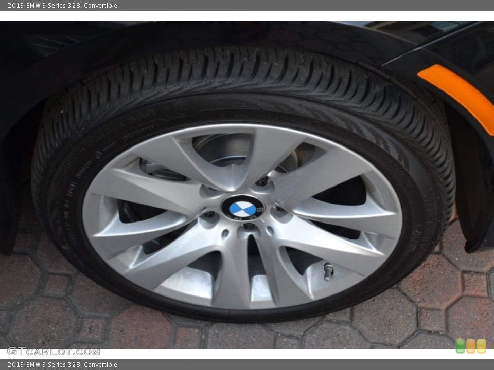 2013 BMW 3 Series 328i Convertible Wheel and Tire Photo #73604874