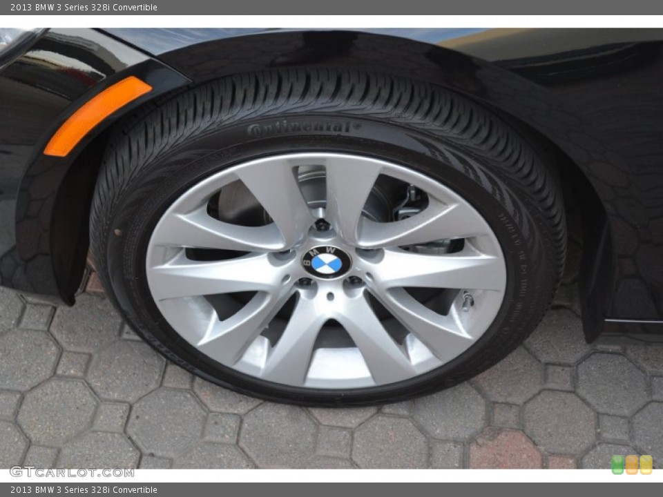 2013 BMW 3 Series 328i Convertible Wheel and Tire Photo #73605017