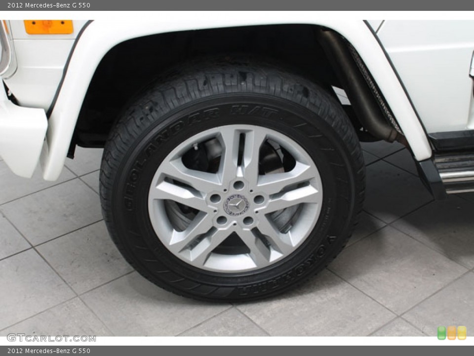 2012 Mercedes-Benz G 550 Wheel and Tire Photo #73609715