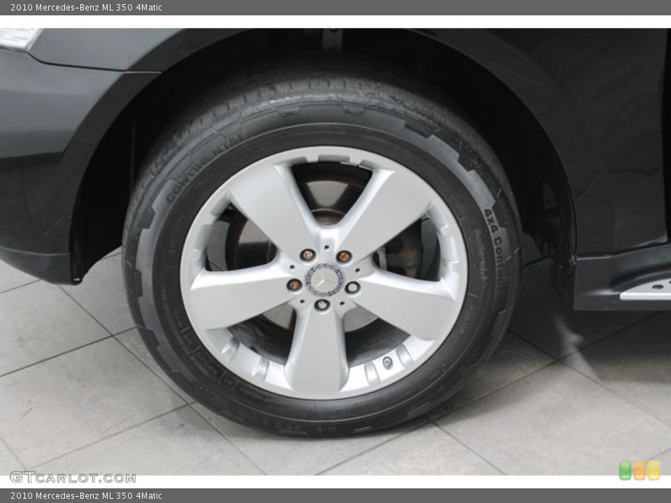 2010 Mercedes-Benz ML 350 4Matic Wheel and Tire Photo #73610889