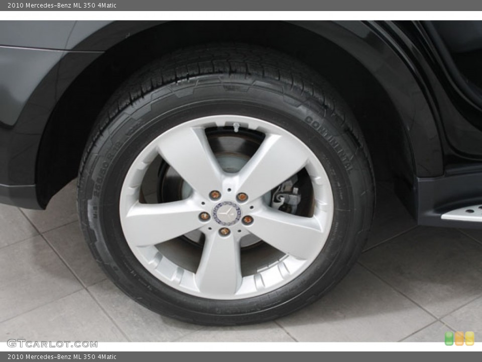 2010 Mercedes-Benz ML 350 4Matic Wheel and Tire Photo #73610921