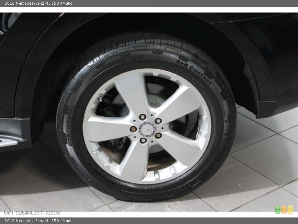 2010 Mercedes-Benz ML 350 4Matic Wheel and Tire Photo #73610939